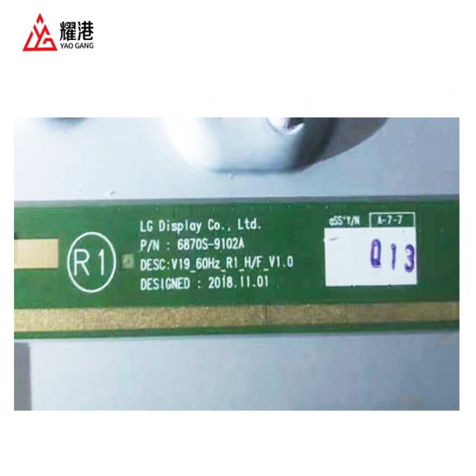 LG 65-inch LC650EQ9-SMA1 TFT-ال سی دی panel specifications label