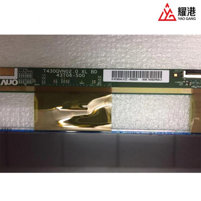 AUO T430QVN02.3 এলসিডি panel close-up